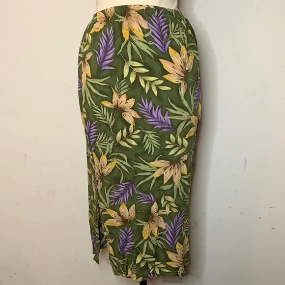 Vintage floral Skirt set - Picture 2 of 2